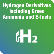 Hydrogen Derivatives Including Green Ammonia and E-Fuels Icon